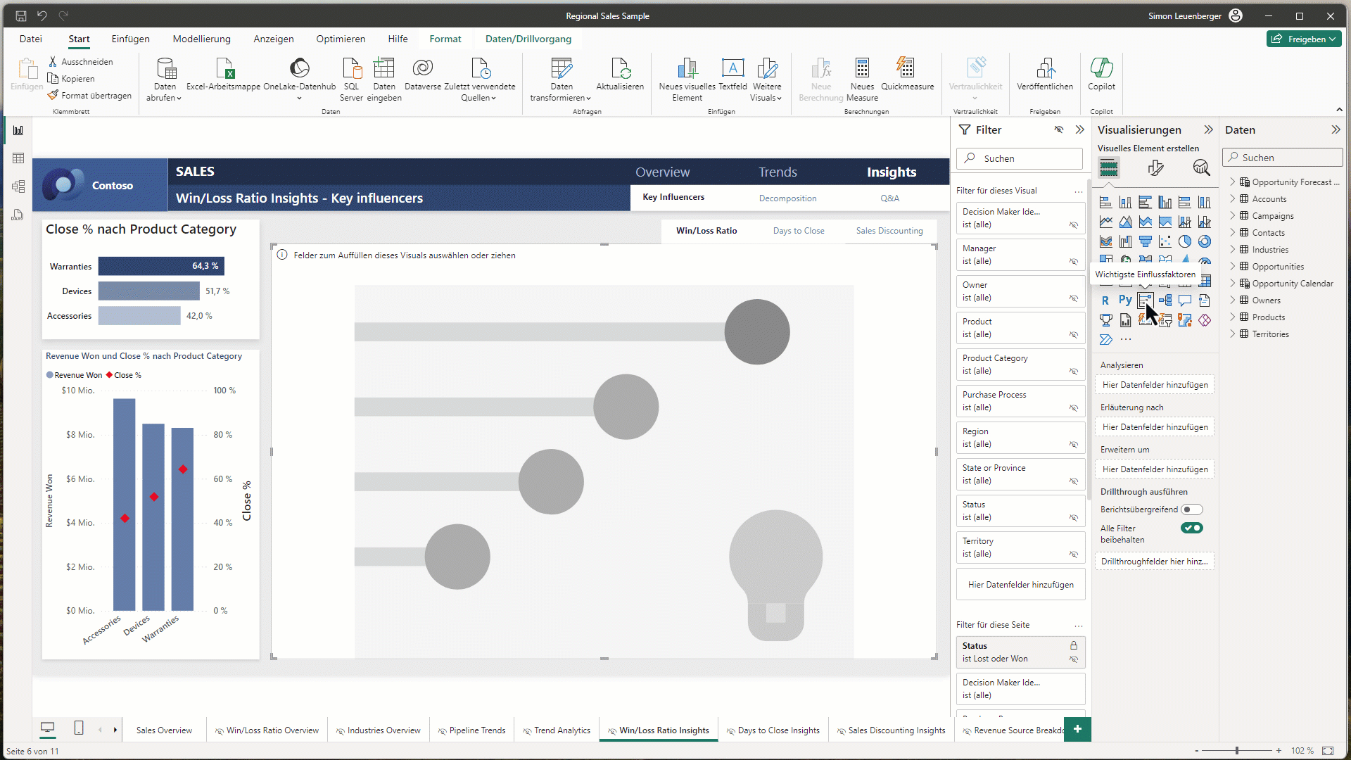 power bi datenanalyse